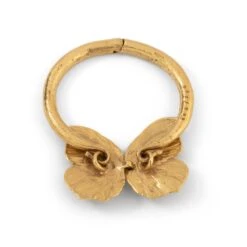 Bracelet Jonc CLAUDE LALANNE "Papillon", En Bronze Doré 13 Bracelet Jonc CLAUDE LALANNE "Papillon", En Bronze Doré -Castafiore Boutique bracelet jonc claude lalanne papillon en bronze dore 735205