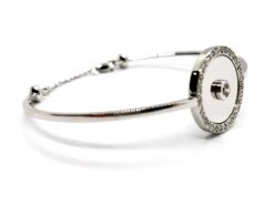 Bracelet Jonc En Or Blanc Et En Diamants 25 Bracelet Jonc En Or Blanc Et En Diamants -Castafiore Boutique bracelet jonc en or blanc et en diamants 731669