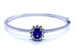Bracelet Jonc En Or Blanc Et Tanzanite 19 Bracelet Jonc En Or Blanc Et Tanzanite -Castafiore Boutique bracelet jonc en or blanc et tanzanite 305056
