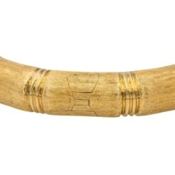 Bracelet Jonc Bambou En Or Jaune -Castafiore Boutique bracelet jonc en or jaune 497395