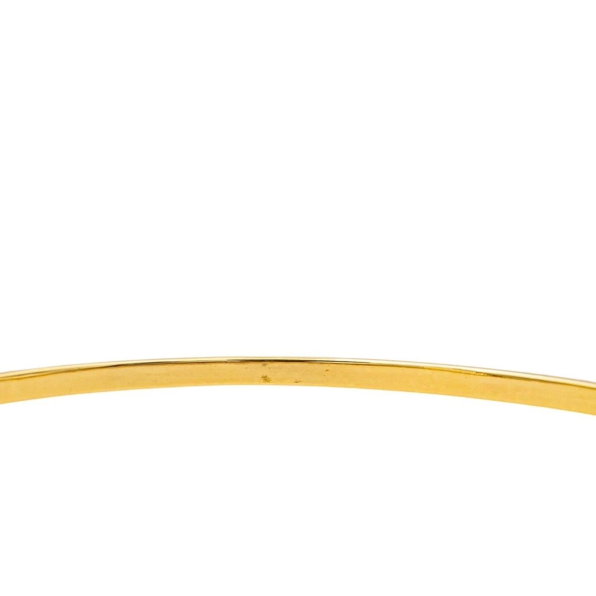 Bracelet Jonc En Or Jaune Et Diamant 9 Bracelet Jonc En Or Jaune Et Diamant – Image 9