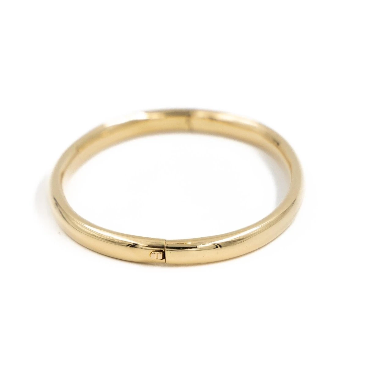 Bracelet Jonc épais En Or Jaune 1 Bracelet Jonc épais En Or Jaune