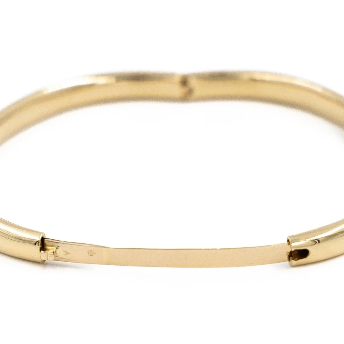 Bracelet Jonc épais En Or Jaune 2 Bracelet Jonc épais En Or Jaune – Image 2