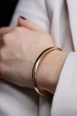 Bracelet Jonc épais En Or Jaune 9 Bracelet Jonc épais En Or Jaune -Castafiore Boutique bracelet jonc epais en or jaune 859619