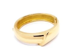 Bracelet Jonc Massif En Or Jaune -Castafiore Boutique bracelet jonc massif en or jaune 599940