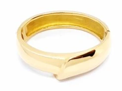 Bracelet Jonc Massif En Or Jaune