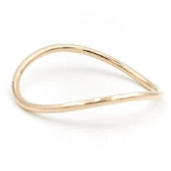 Bracelet Jonc Ondulé En Or Jaune -Castafiore Boutique bracelet jonc ondule en or jaune 464781