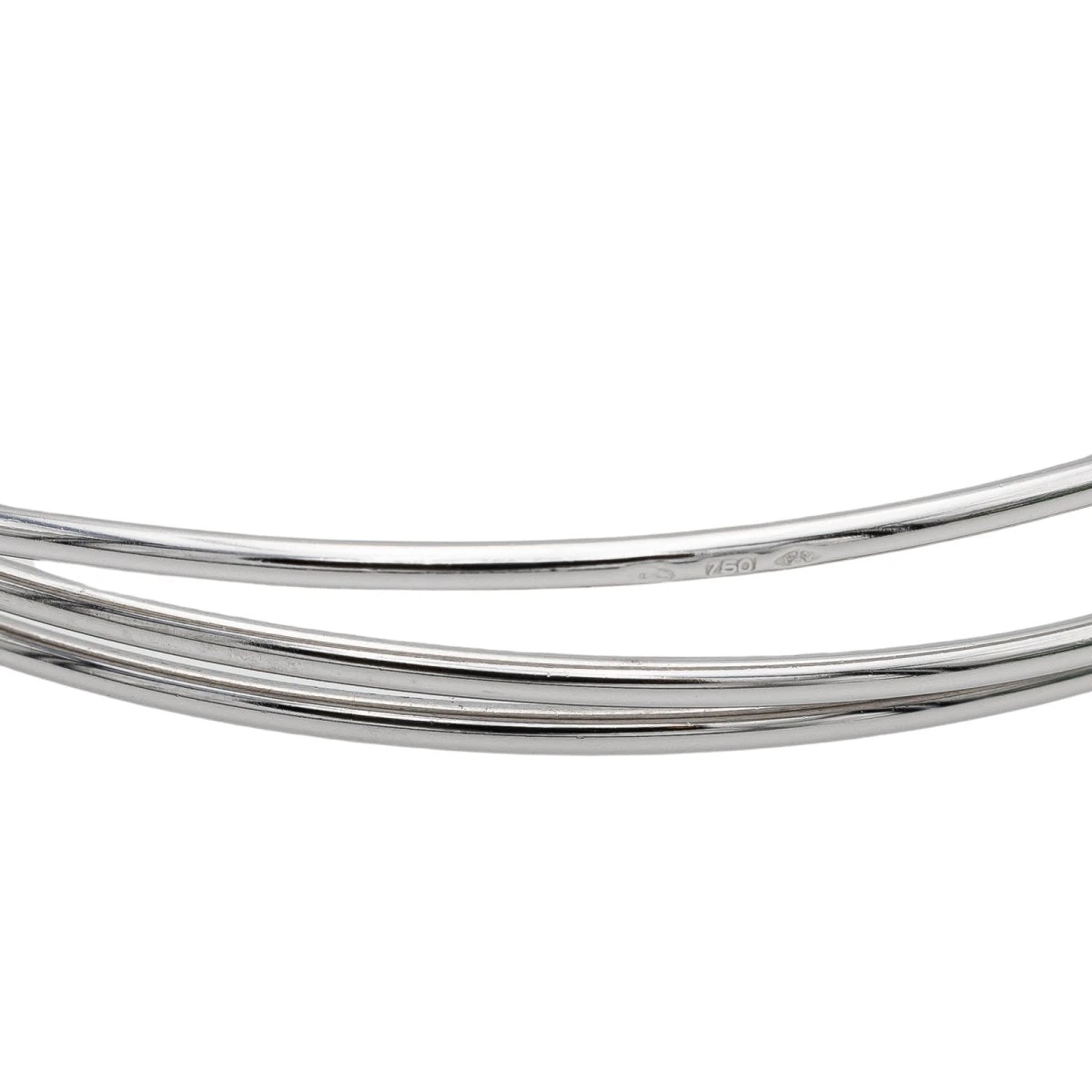 Bracelet Jonc Or Blanc Diamant 6 Bracelet Jonc Or Blanc Diamant – Image 6