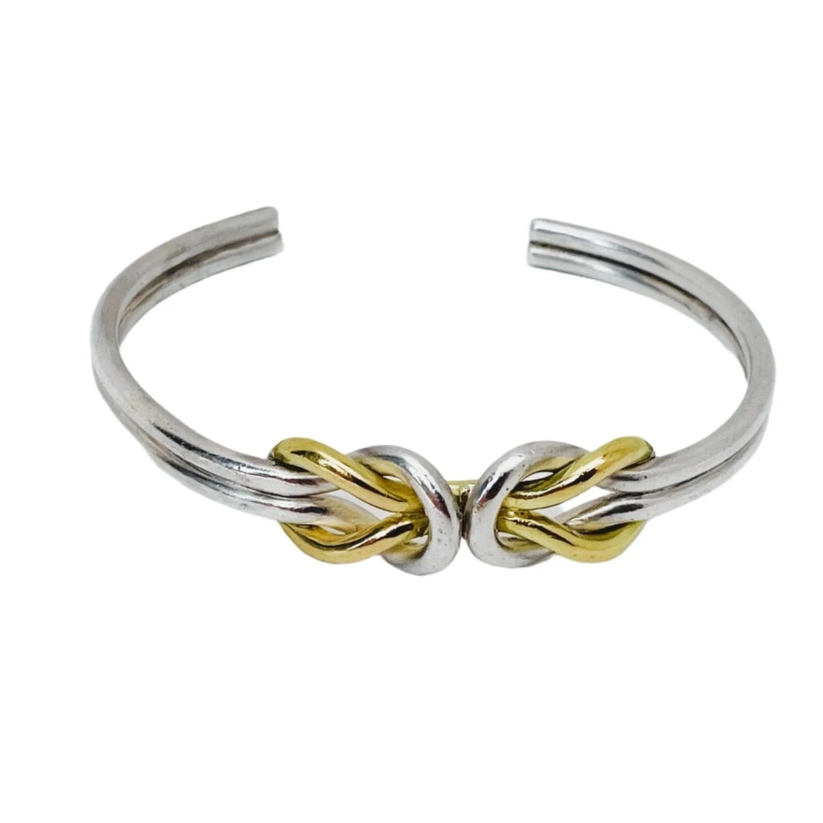 Bracelet Jonc Ouvert ZOLOTAS En Or Jaune Et Argent 1 Bracelet Jonc Ouvert ZOLOTAS En Or Jaune Et Argent