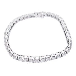 Miller Bracelet Ligne Diamants En Or Blanc -Castafiore Boutique bracelet ligne diamants en or blanc 453388