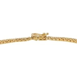 Bracelet Ligne Diamants En Or Jaune -Castafiore Boutique bracelet ligne diamants en or jaune 861528