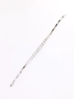 Bracelet Ligne Diamants Or Blanc Platine 21 Bracelet Ligne Diamants Or Blanc Platine -Castafiore Boutique bracelet ligne diamants or blanc platine 112770