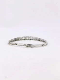 Bracelet Ligne Diamants Or Blanc Platine 20 Bracelet Ligne Diamants Or Blanc Platine -Castafiore Boutique bracelet ligne diamants or blanc platine 668176