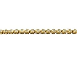 Miller Bracelet Ligne Diamants Or Jaune -Castafiore Boutique bracelet ligne diamants or jaune 346455
