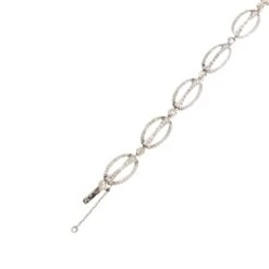 Osprey Bracelet En Or Blanc Et En Diamants -Castafiore Boutique bracelet ligne en or blanc et en diamants 600509