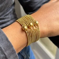 Bracelet Maille CARTIER "Draperie" En Or Jaune -Castafiore Boutique bracelet maille cartier draperie en or jaune 373902