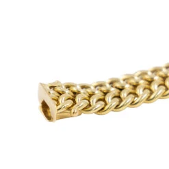 Bracelet Maille Deux Rangs En Or Jaune -Castafiore Boutique bracelet maille deux rangs en or jaune 580071