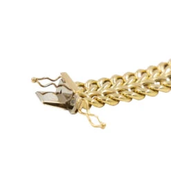 Bracelet Maille Deux Rangs En Or Jaune -Castafiore Boutique bracelet maille deux rangs en or jaune 817904