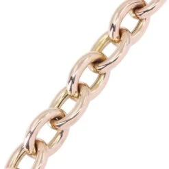 Bracelet Maille Ovale En Or Jaune -Castafiore Boutique bracelet maille en or jaune 567512