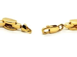 Bracelet Maille En Deux Ors Et Diamant -Castafiore Boutique bracelet maille en or jaune et or blanc serti diamant 224560