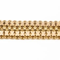 Bracelet Maille Fantaisie En Or Jaune -Castafiore Boutique bracelet maille fantaisie en or jaune 659962