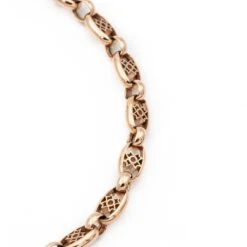 Bracelet Maille Filigrane En Or Rose -Castafiore Boutique bracelet maille filigrane en or rose 124497