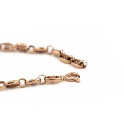 Bracelet Maille Filigrane En Or Rose -Castafiore Boutique bracelet maille filigrane en or rose 417293