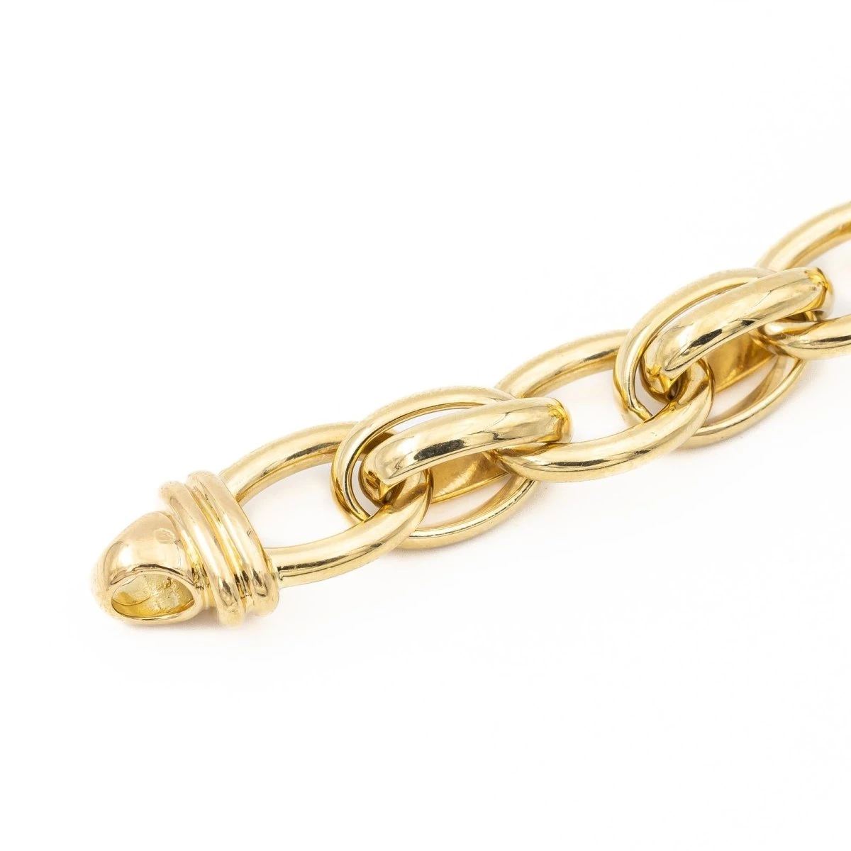 Bracelet Maille Forçat En Or Jaune 7 Bracelet Maille Forçat En Or Jaune – Image 7