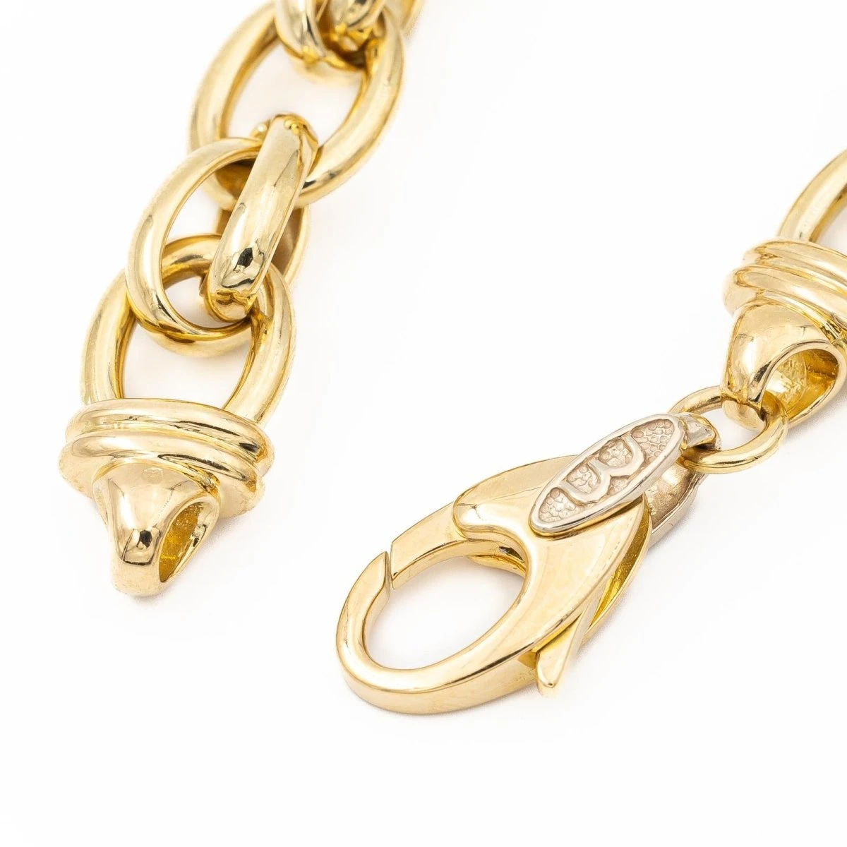 Bracelet Maille Forçat En Or Jaune 3 Bracelet Maille Forçat En Or Jaune – Image 3