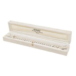 Bracelet Maille HERMÈS "Ceinture" En Argent -Castafiore Boutique bracelet maille hermes ceinture en argent 899313