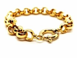 Bracelet Maille Jaseron En Or Jaune 10 Bracelet Maille Jaseron En Or Jaune -Castafiore Boutique bracelet maille jaseron en or jaune 997029