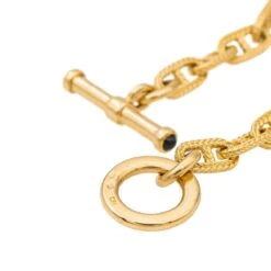 Bracelet Maille Marine CAPLAIN SAINT ANDRÉ En Or Jaune Et Saphir -Castafiore Boutique bracelet maille marine caplain saint andre en or jaune et saphir 925923