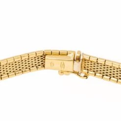 Bracelet Maille Oméga En Or Jaune -Castafiore Boutique bracelet maille omega en or jaune 590138