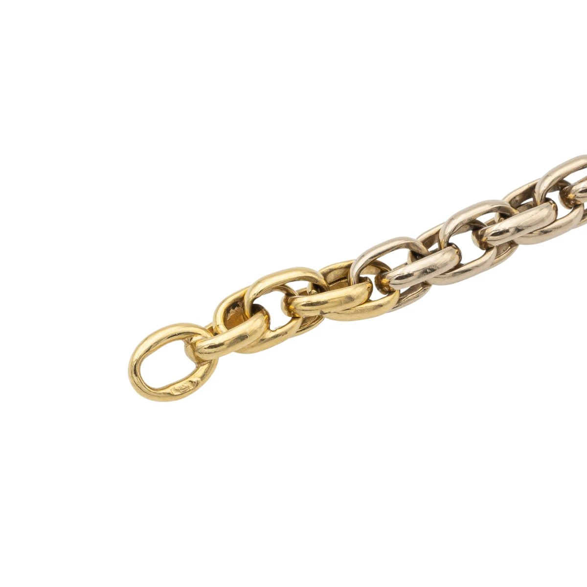 Bracelet Maille Ovale Or Jaune 5 Bracelet Maille Ovale Or Jaune – Image 5