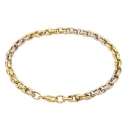 Bracelet Maille Ovale Or Jaune 9 Bracelet Maille Ovale Or Jaune -Castafiore Boutique bracelet maille ovale or jaune 474306