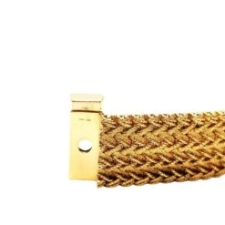 Bracelet Maille Polonaise GAY FRÈRES En Or Jaune -Castafiore Boutique bracelet maille polonaise gay freres en or jaune 311959