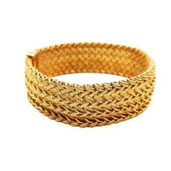 Bracelet Maille Polonaise GAY FRÈRES En Or Jaune -Castafiore Boutique bracelet maille polonaise gay freres en or jaune 967329