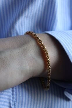 Bracelet Maille Popcorn En Or Jaune 13 Bracelet Maille Popcorn En Or Jaune -Castafiore Boutique bracelet maille popcorn en or jaune 834136