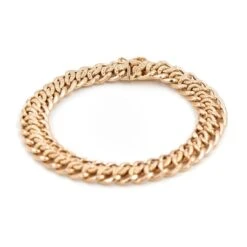 Bracelet Maille Russe En Or Jaune -Castafiore Boutique bracelet maille russe en or jaune 193140