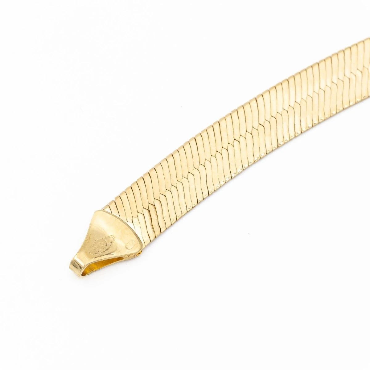 Bracelet Maille Serpent En Or Jaune 6 Bracelet Maille Serpent En Or Jaune – Image 6