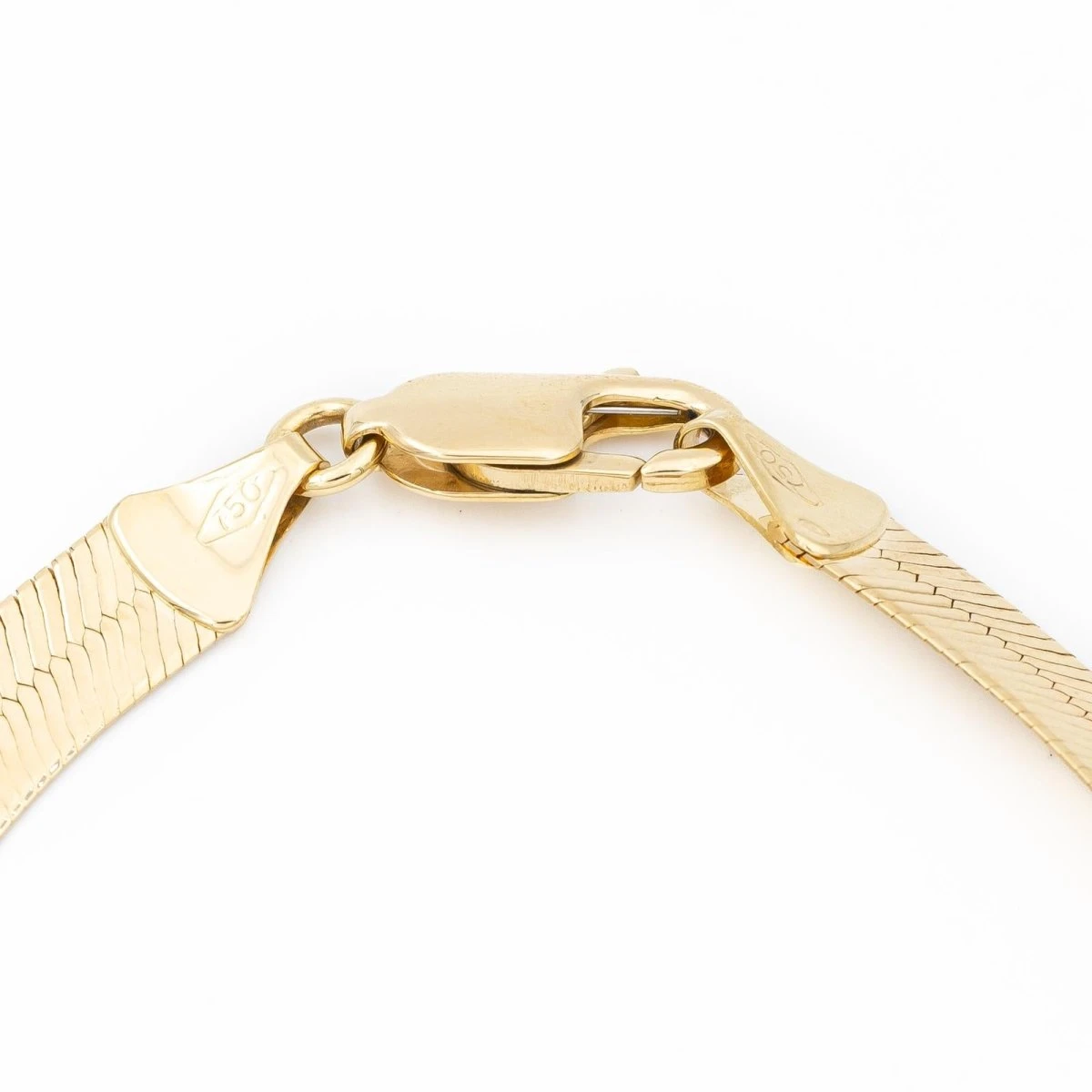 Bracelet Maille Serpent En Or Jaune 4 Bracelet Maille Serpent En Or Jaune – Image 4