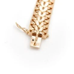 Bracelet Maille Sorcière En Or Jaune -Castafiore Boutique bracelet maille sorciere en or jaune 662327