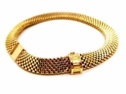 Bracelet Maille Vénitienne En Or Jaune