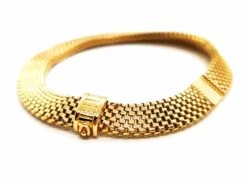 Bracelet Maille Vénitienne En Or Jaune 9 Bracelet Maille Vénitienne En Or Jaune -Castafiore Boutique bracelet maille venitienne en or jaune 780136