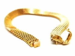 Bracelet Maille Vénitienne En Or Jaune 13 Bracelet Maille Vénitienne En Or Jaune -Castafiore Boutique bracelet maille venitienne en or jaune 904148