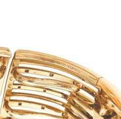 Miller Bracelet Manchette CHANEL , "San Marco" Or Rose, Diamants Et Spinelles -Castafiore Boutique bracelet manchette chanel san marco or rose diamants et spinelles 237479