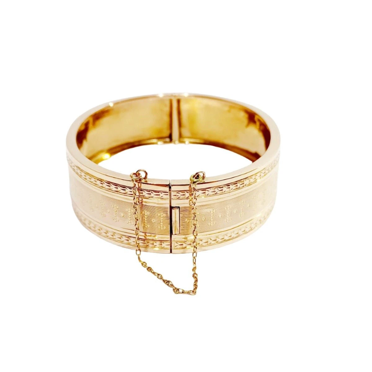 Bracelet Manchette En Or Rose 4 Bracelet Manchette En Or Rose – Image 4