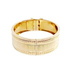 Bracelet Manchette En Or Rose