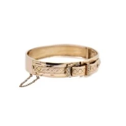 Bracelet Manchette En Or Rose Et Perles -Castafiore Boutique bracelet manchette en or rose et perles 392172