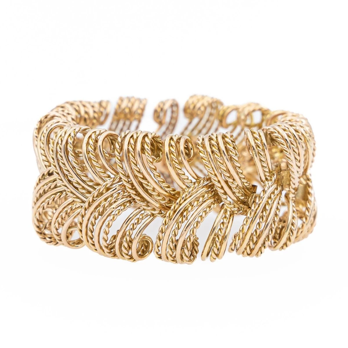 Bracelet Manchette Or Jaune 1 Bracelet Manchette Or Jaune